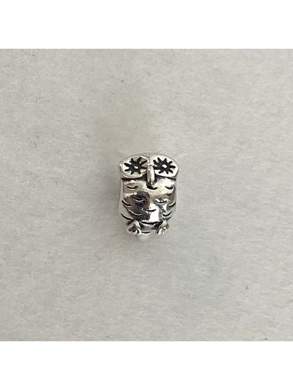 Authentic Pandora Sterling Silver 925 ALE Owl Slide Charm 790278